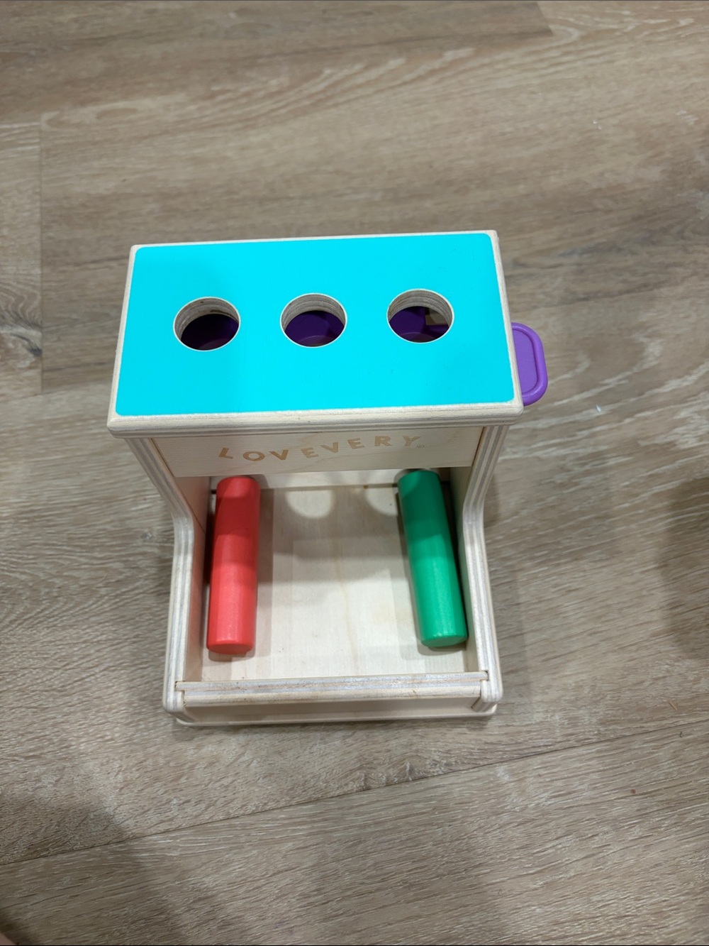 Lovevery Wooden Peg Drop